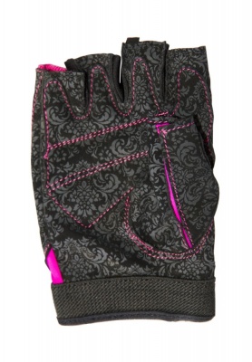 Перчатки для фитнеса Atemi, черно-розовые, AFG06PM
