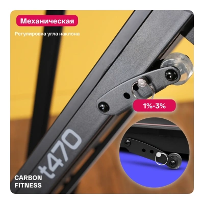 Беговая дорожка домашняя CARBON FITNESS T470