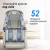 Массажное кресло UNIX Med Aura Grey с режимом невесомости и генератором отрицательных ионов воздуха